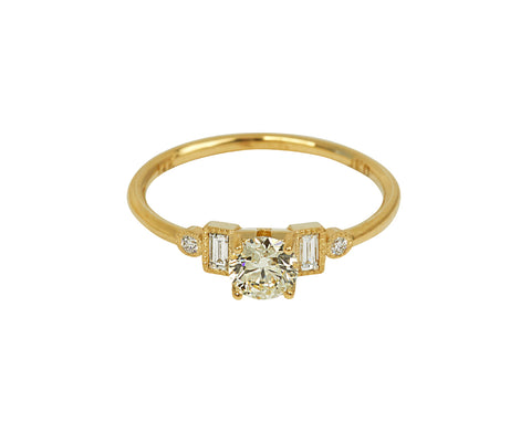 Diamond Solitaire Era Ring