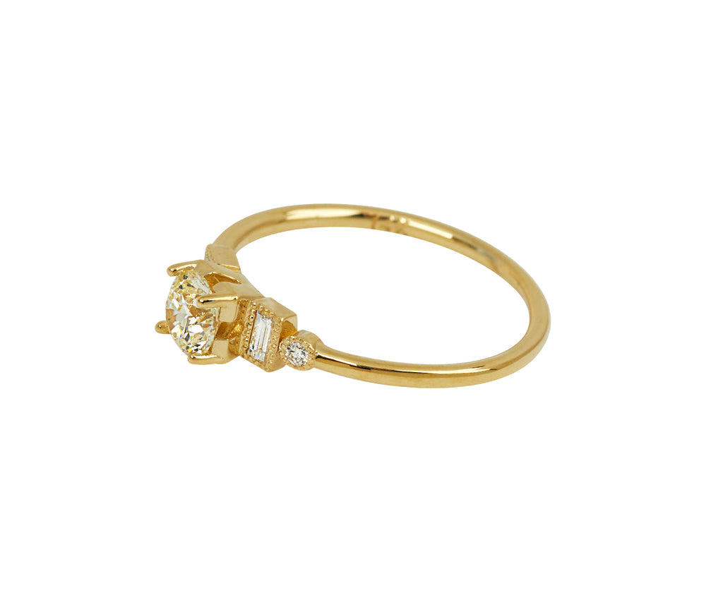 Diamond Solitaire Era Ring