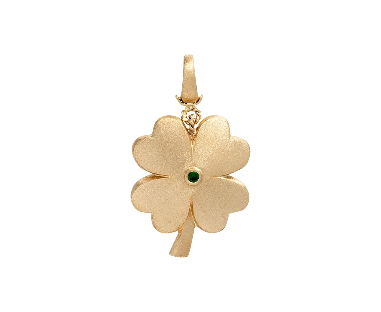 CLOVER NECKLACE - MEDIUM PENDANT – Bara Boheme