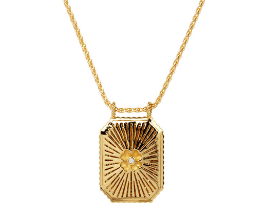 Mini Gold Scapular Necklace