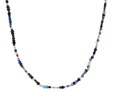 Lena Skadegard Blue Mix Beaded Necklace