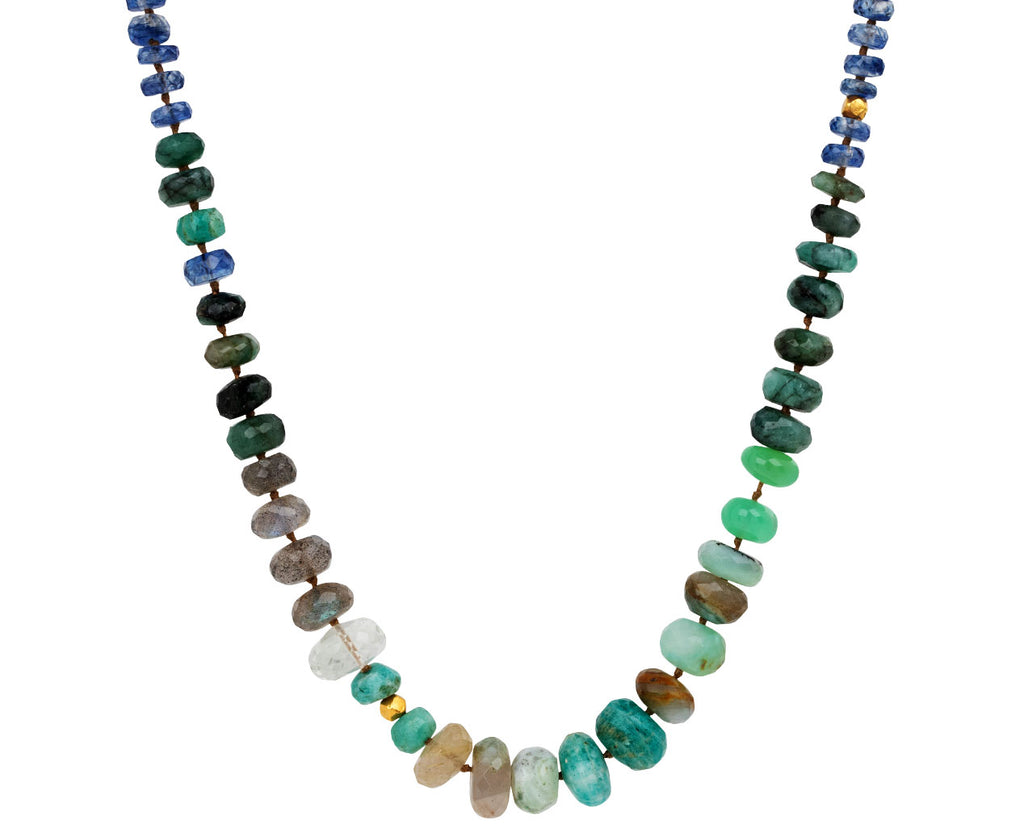 Lena Skadegard Ombre Rainbow Beaded Necklace
