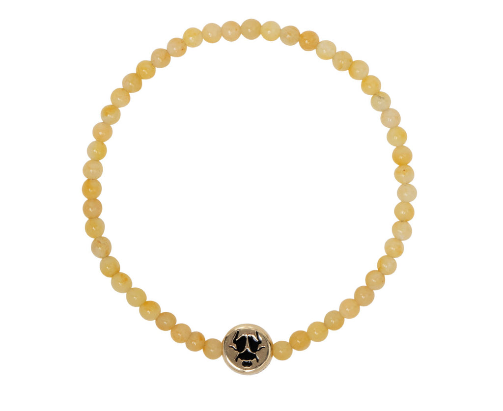 Luis Morais Jasper Scarab Beaded Bracelet