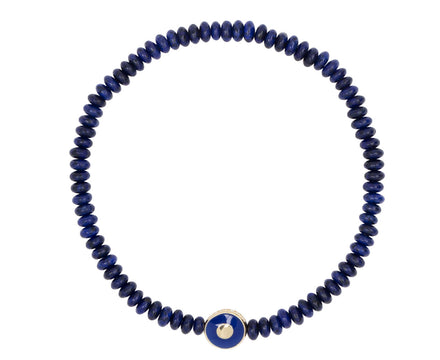 Luis Morais Lapis Evil Eye Beaded Bracelet