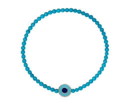 Luis Morais Turquoise Evil Eye Bracelet
