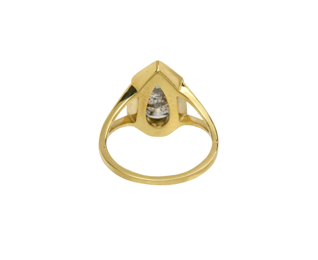 Grande Salt and Pepper Diamond Phoebe Ring