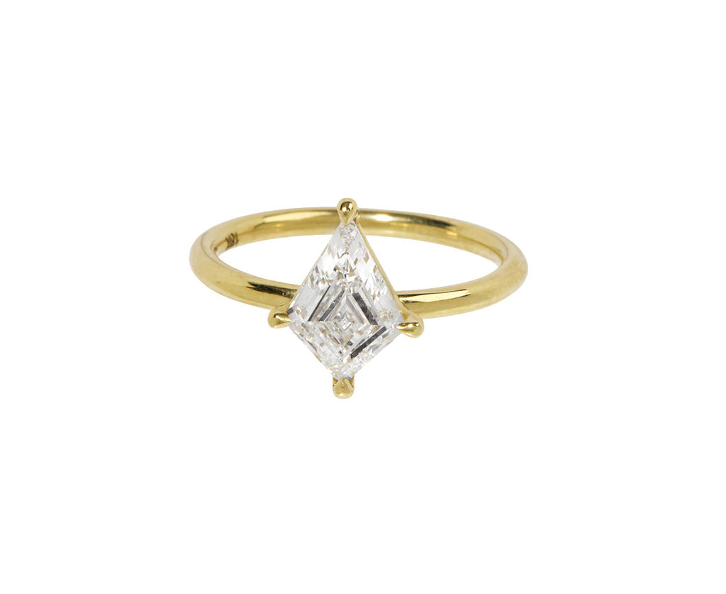 Kite Step Cut Lab Grown Diamond Solitaire