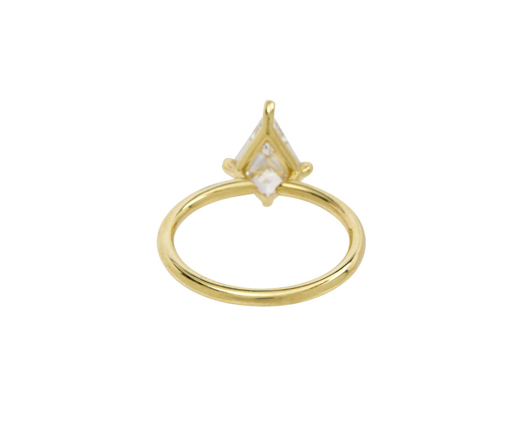 Kite Step Cut Lab Grown Diamond Solitaire