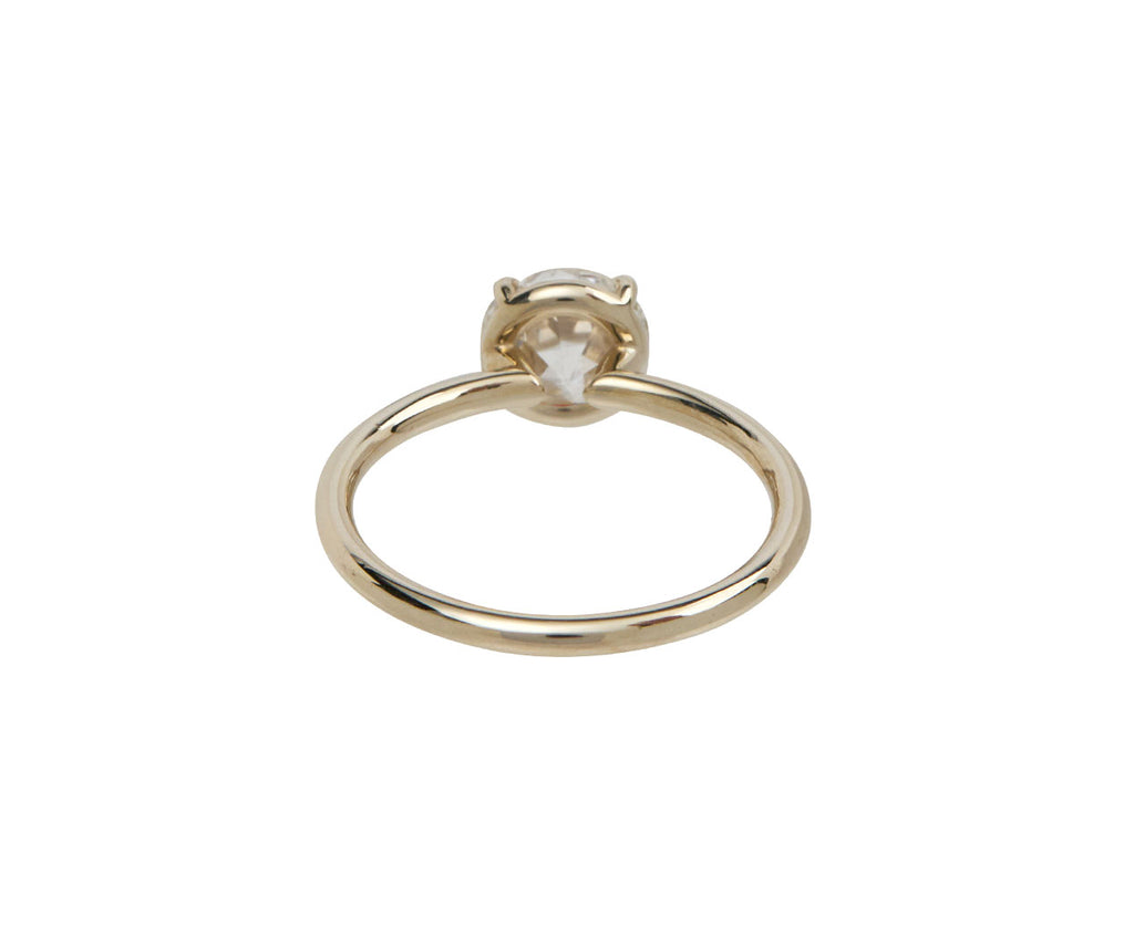 Old European Cut Lab Grown Diamond Solitaire
