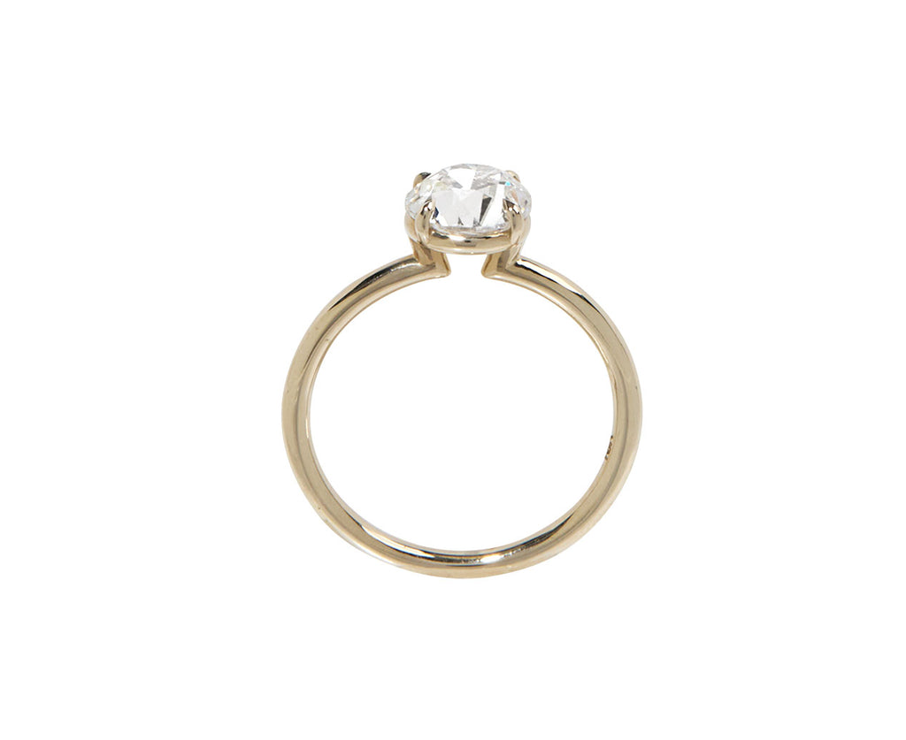 Old European Cut Lab Grown Diamond Solitaire