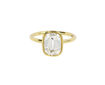 Lab Grown Cushion Cut Brilliant Diamond Solitaire