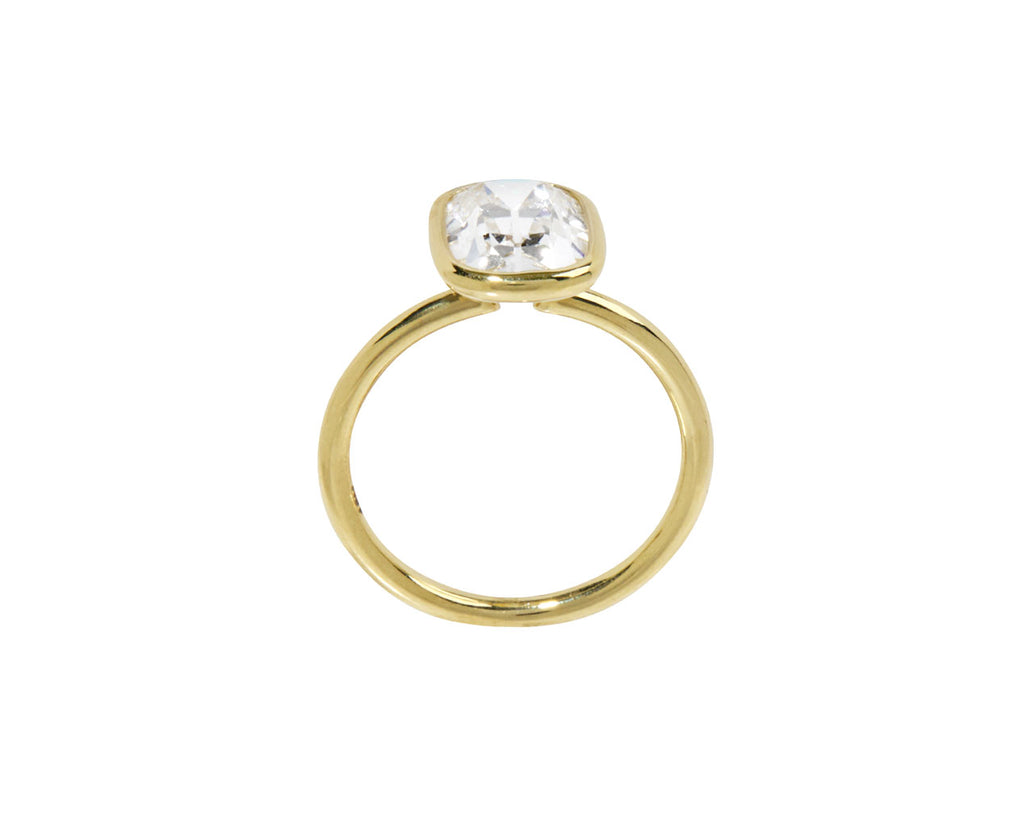 Lab Grown Cushion Cut Brilliant Diamond Solitaire