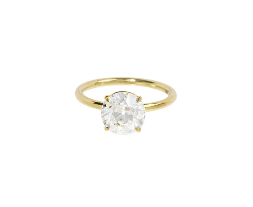 Old European Cut Lab Grown Diamond Solitaire
