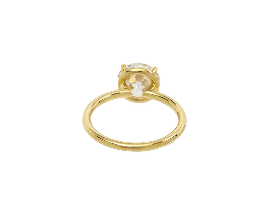 Old European Cut Lab Grown Diamond Solitaire