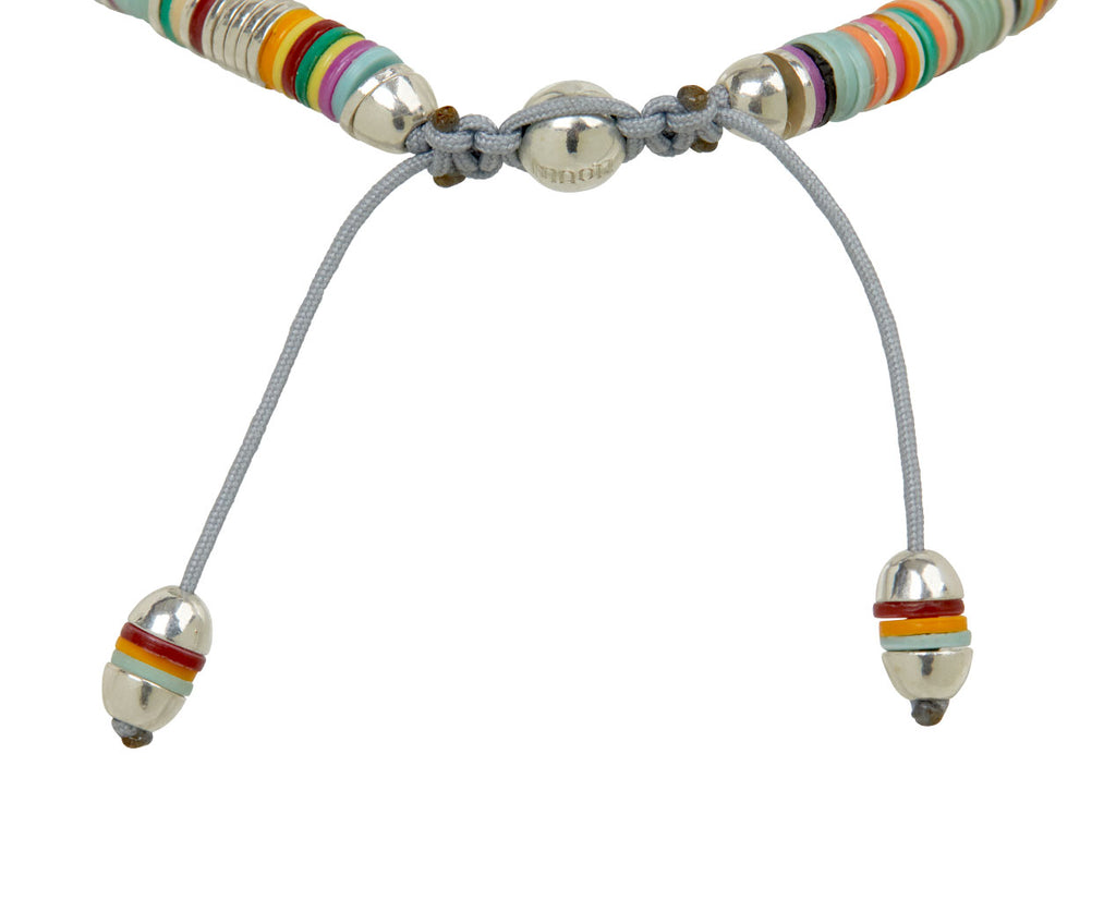 Maor African Disc Malli Bracelet- closure