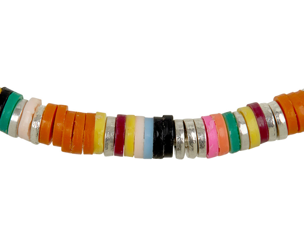 Maor Mini African Disc Malli Bracelet - closeup