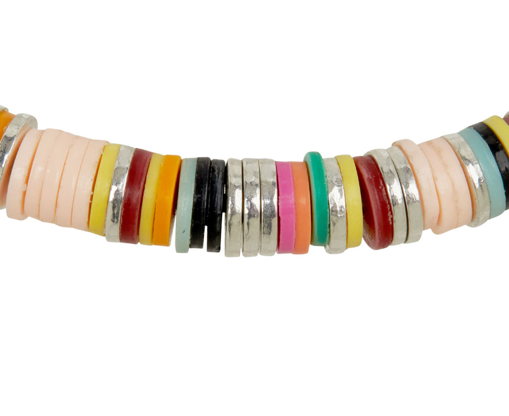 Maor Mini African Disc Malli Bracelet - closeup