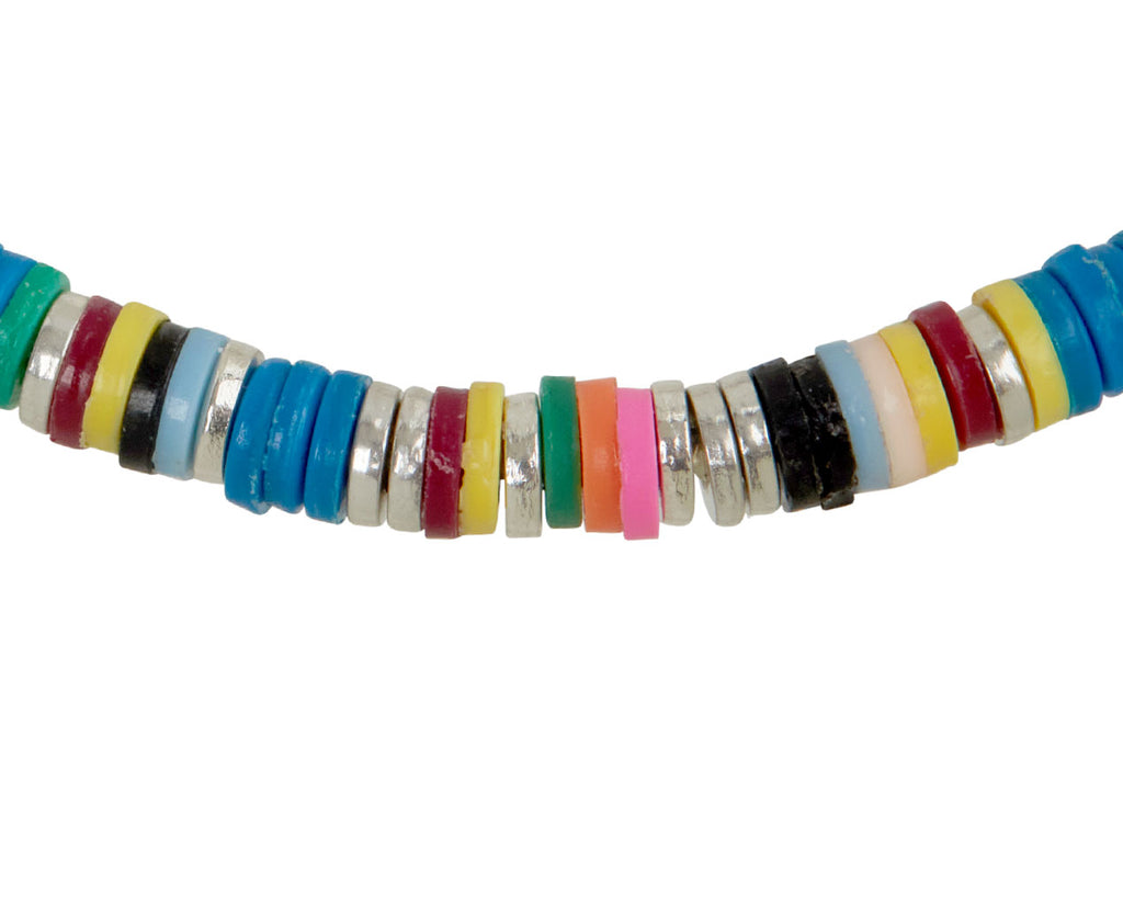 Maor Mini African Disc Malli Bracelet - closeup