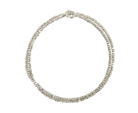 Silver Two Wrap Noix Bracelet - TWISTonline 