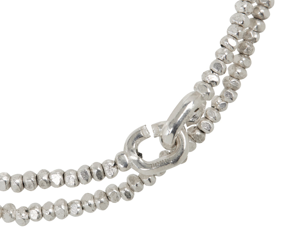 Silver Two Wrap Noix Bracelet - TWISTonline 