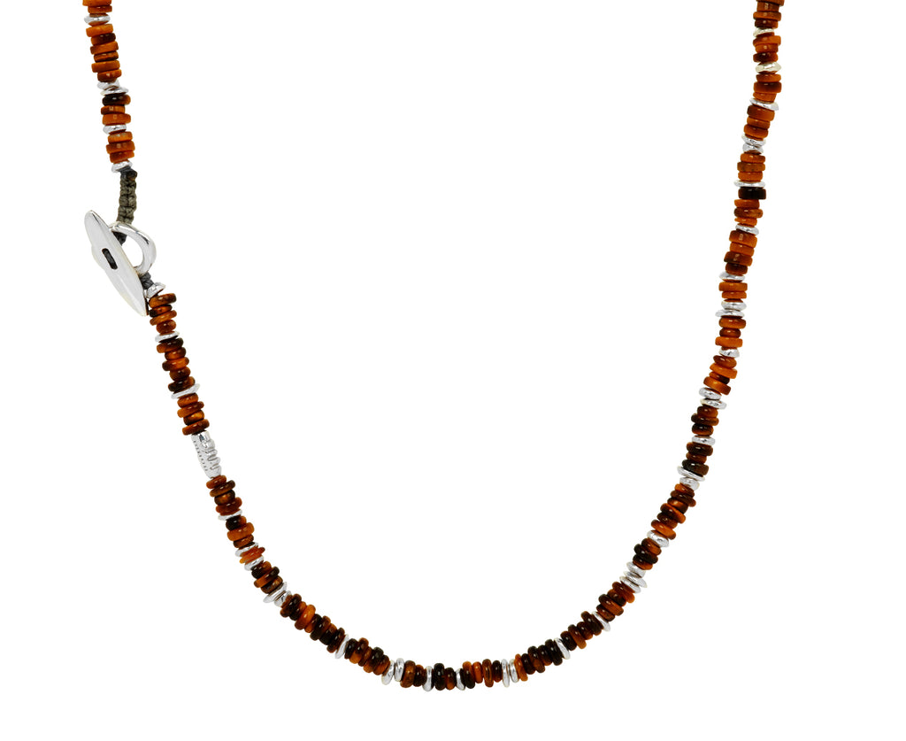 Tiger's Eye Pillon Necklace - TWISTonline 