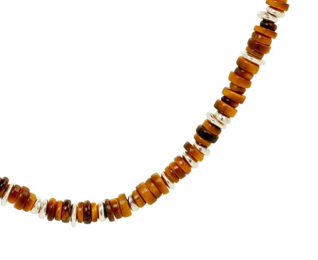 Tiger's Eye Pillon Necklace - TWISTonline 