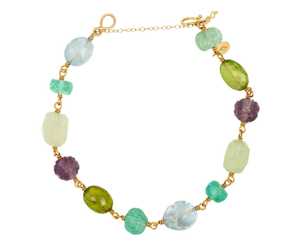 Green Tone Spun Bracelet