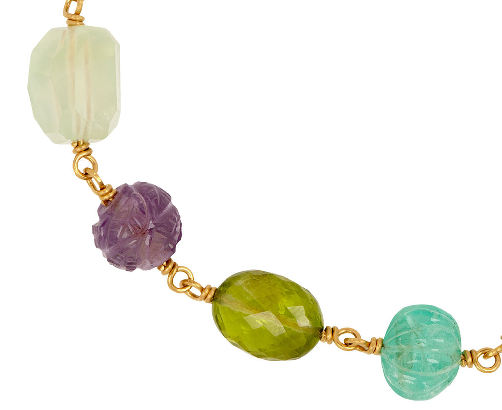 Green Tone Spun Bracelet