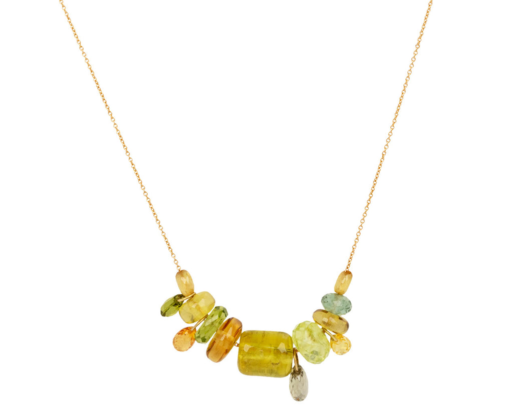 Earth Toned Collage Necklace