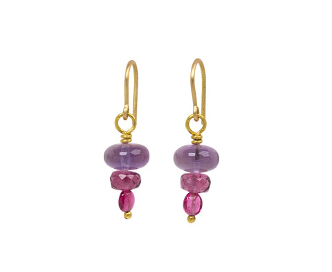 Mallary Marks Spun Sugar Multi Gem Earrings