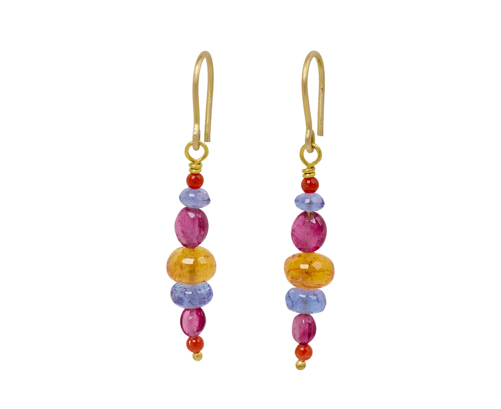 Mallary Marks Spun Sugar Multi Gem Earrings