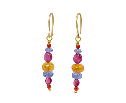 Mallary Marks Spun Sugar Multi Gem Earrings