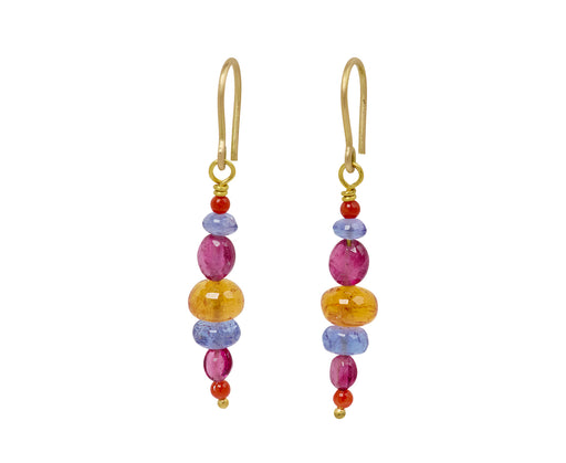 Mallary Marks Spun Sugar Multi Gem Earrings