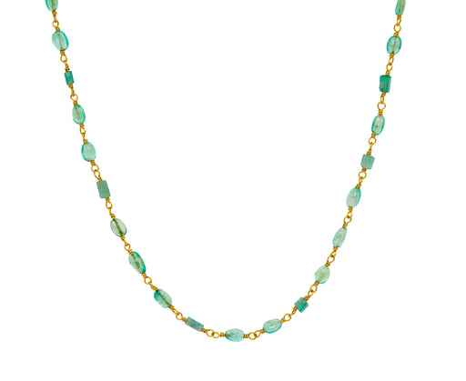 Emerald Spun Sugar Necklace - TWISTonline 