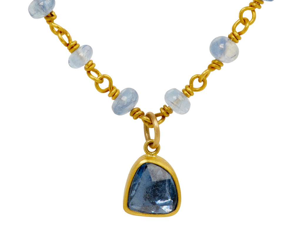 Sapphire Spun Sugar Necklace - TWISTonline 