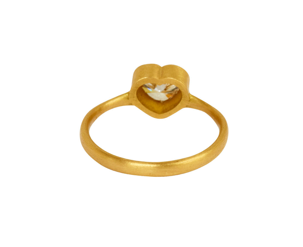 Mallary Marks Diamond Small Ponti Ring - back