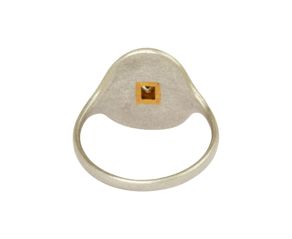 Diamond Medium Signet Ring
