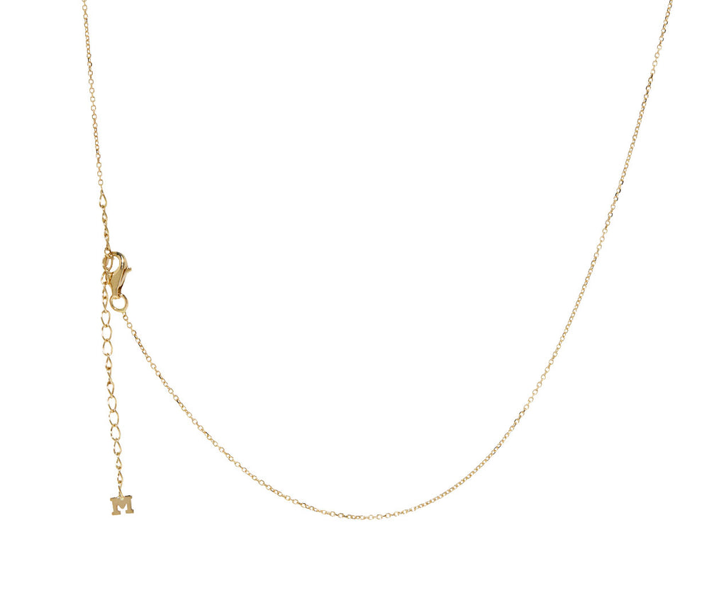 Asscher Cut Pink Topaz Pendant Necklace