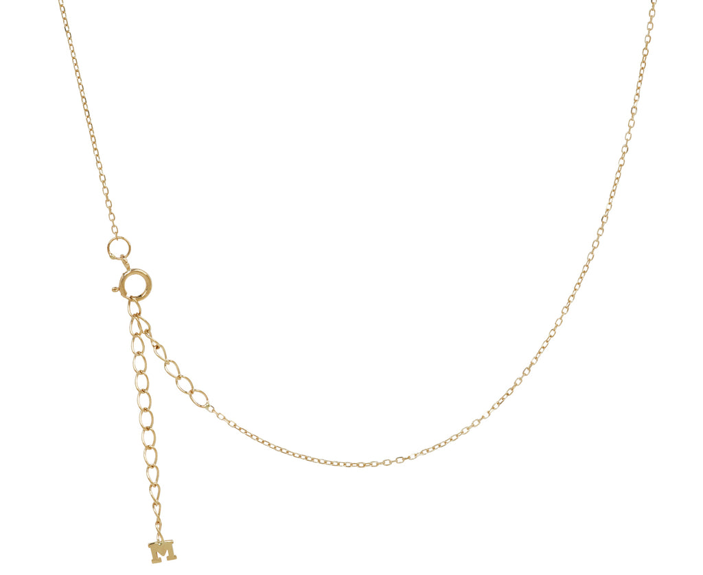 Rose Quartz and Diamond Venus Pendant Necklace