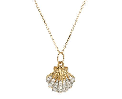 Diamond Venus Pendant Necklace