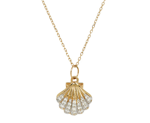 Diamond Venus Pendant Necklace