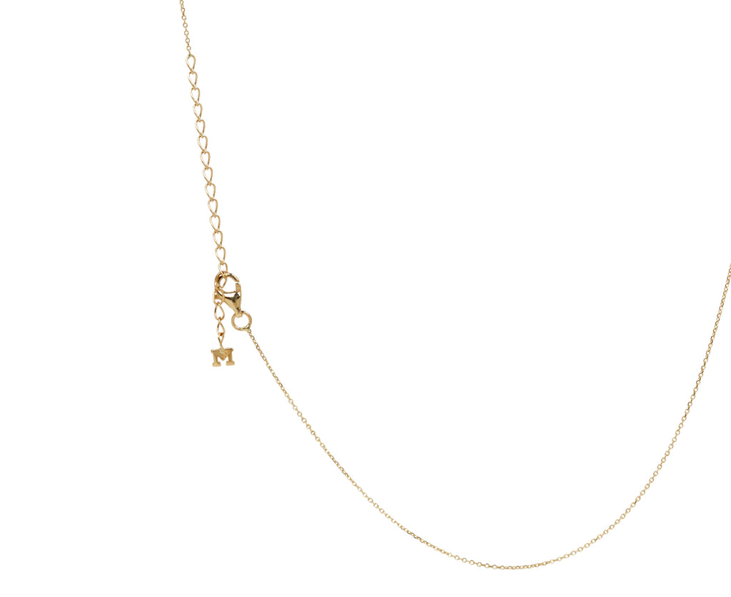 Mateo Green Amethyst and Diamond Pendant Necklace - Closure