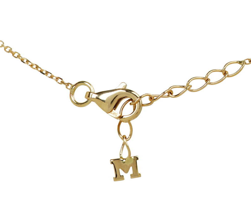 Mateo Mother-of-Pearl and Diamond Donut Bracelet - Closure