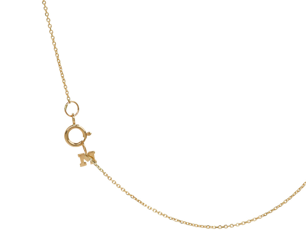 Mateo Pink Topaz Pendant Necklace - Closure