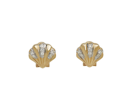 Diamond Petite Venus Stud Earrings