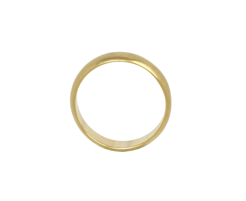 Marian Maurer Half Round Men's Band - Top Down View