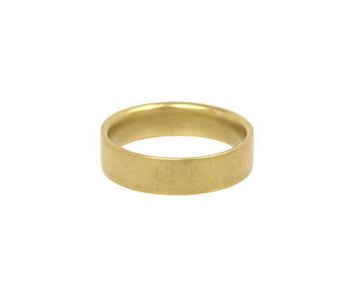 Marian Maurer Gold Inside Out Wedding Band