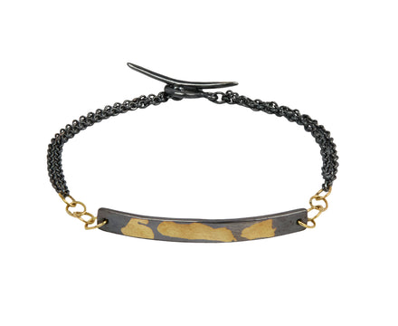 Sarah McGuire Gilded ID Bracelet