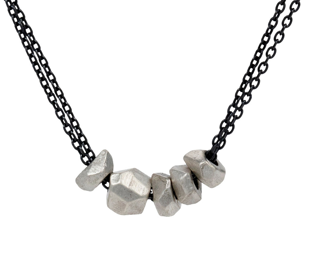 Sarah McGuire Double Chain Glacier Necklace - Glacier Closeup