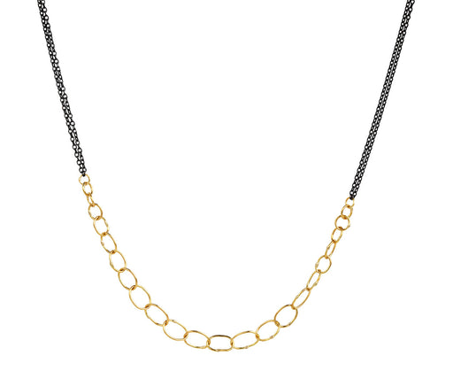 Gold Links Chain Necklace